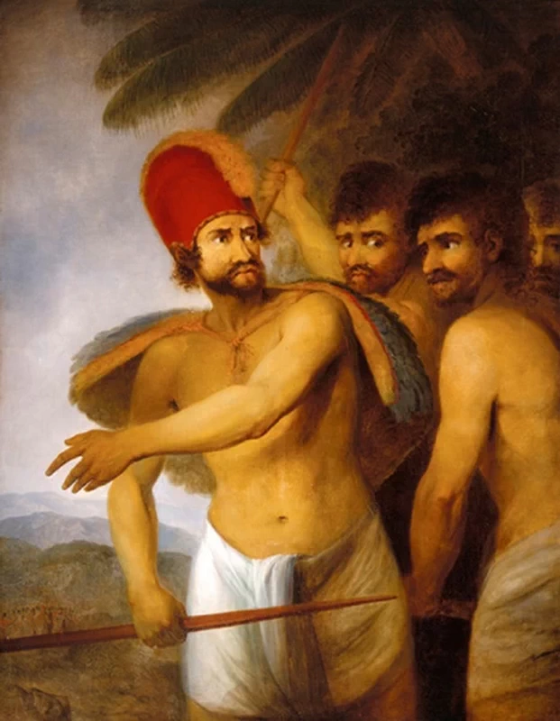 Un capo delle isole Sandwich
